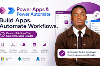 develop powerapps, power automate solutions, sharepoint apps