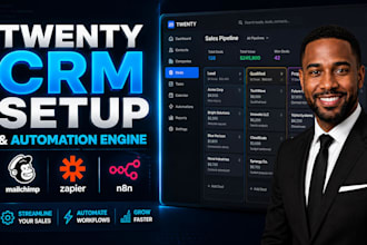 setup and integrate twenty CRM open source salesforce alternative