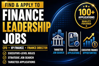 search and apply to cfo, vp finance, finance director and leadership jobs
