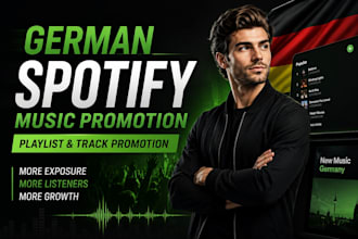 do german spotify music promotion playlist and track promotion