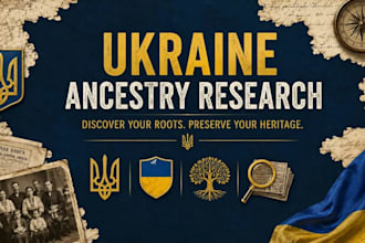 do genealogy research on your ukrainian heritage
