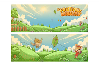 draw children book cartoon illustration story