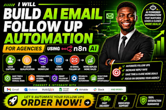 build ai email follow up automation for agencies using n8n