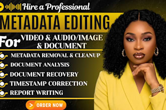 do metadata editing, bulk data fixing, video and audio data extraction