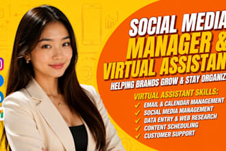 social media virtual assistant instagram executive virtual assistant data entry