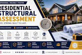 provide residential structural assessment and engineering report