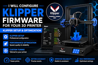 configure klipper firmware for your 3d printer, klipper setup and optimization