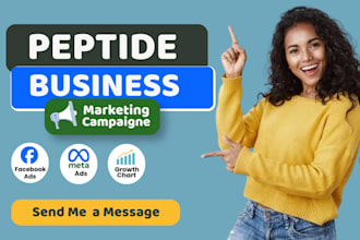 run compliant peptide ads and retention peptide marketing for peptide traffic