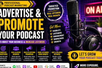advertise and promote your podcast to boost your business and increase listener