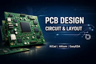 design professional pcb schematics, and pcb layouts in altium designer