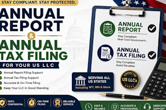 do US llc annual report and annual tax filing