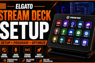 setup and program your elgato stream deck for professional streaming