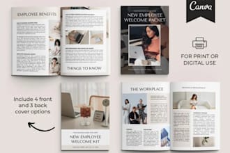 design training manual, HR policy employee handbook sop manual for businesses