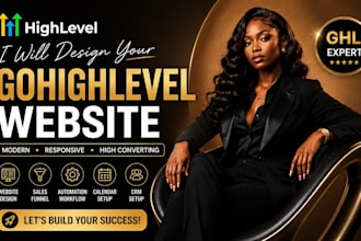 design professional gohighlevel funnels