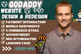 godaddy website design godaddy website redesign godaddy website devlopment