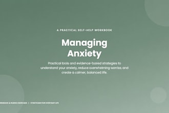 create an e book about managing anxiety