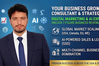 be your ai digital marketing consultant and business growth strategist