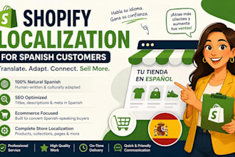 localize your shopify store for spanish customers and SEO