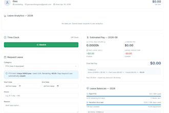 build a workforce management system for your team