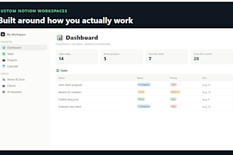 build you a custom notion workspace with ai built in