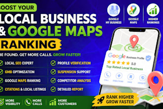 do local SEO, gmb optimization and google maps ranking