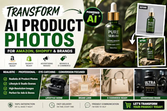 transform ai product photos for amazon shopify advertising images brands ads