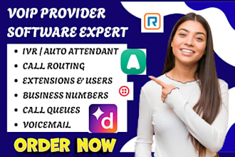 setup voip provider ringcentral dialpad aircall nextiva cloudtalk twilio 8x8