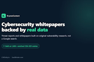 write a cybersecurity whitepaper or threat report with original data