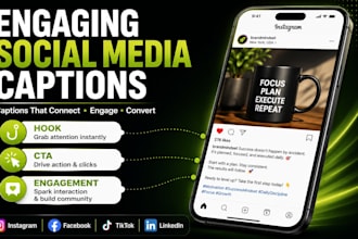 write engaging social media captions