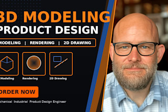 do 3d product modeling and photorealistic rendering for your products cad design