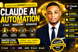 power your shopify store with ai claude automation ai saas claude ai video app