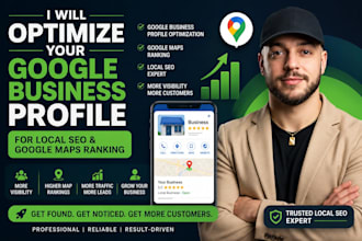 skyrocket your local business and gmb SEO and optimization