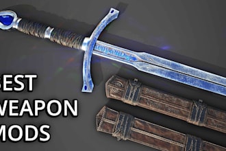 create weapons, armor for skyrim se ae mods or fallout 4, ffxiv mod