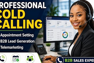 do b2b telemarketing, cold calling, and lead generation