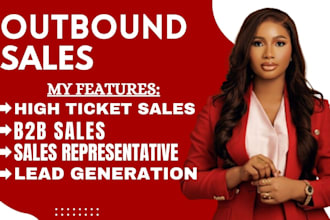 b2b sdr outbound sales representative high ticket sales closer