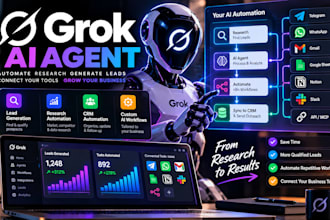 setup grok bot grok ai agent xai n8n automation CRM research telegram bot
