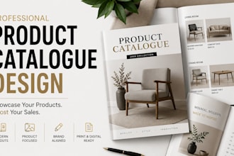 design product catalog brochure design magazine design lookbook sellsheet flyer