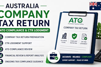 handle australia company tax return ato compliance and CTR lodgment