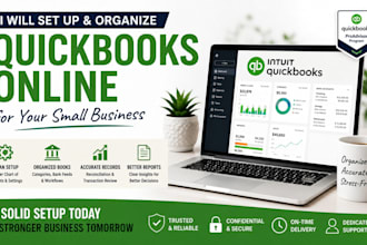 set up and organize quickbooks online for your small business