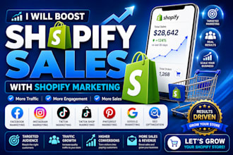 boost shopify sales with shopify marketing and store promotion