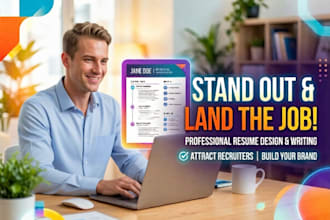 create a job winning resume with a modern design
