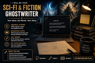 ghostwrite an engaging fictional story