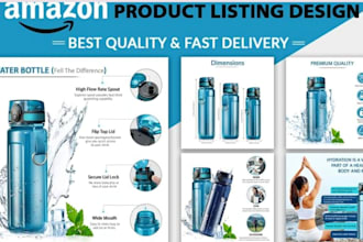 design amazon product listing images, listing images, amazon infographics