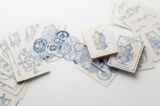create a professional custom card game for you
