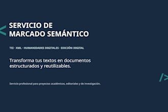 marcado semántico text encoding tei