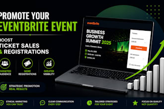 promote your eventbrite event to boost ticket sales and registrations