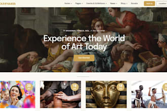 build a museum wordpress website