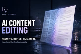 rewrite and humanize your ai generated content