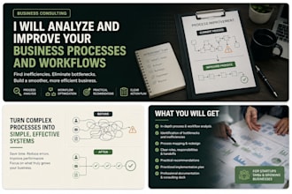 analyse and improve your business process and workflow