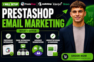 setup email campaign klaviyo automation